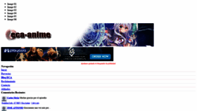 What Eca-anime.net website looked like in 2020 (3 years ago)