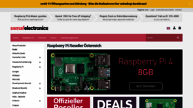 What Electronics.semaf.at website looked like in 2020 (3 years ago)