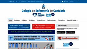 What Enfermeriacantabria.com website looked like in 2020 (3 years ago)