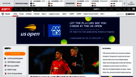 What Espnfc.us website looked like in 2020 (3 years ago)