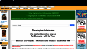 What Elephant.se website looked like in 2020 (3 years ago)
