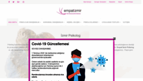 What Empatizmir.com website looked like in 2020 (3 years ago)