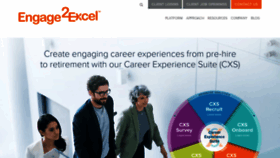 What Engage2excel.com website looked like in 2020 (3 years ago)