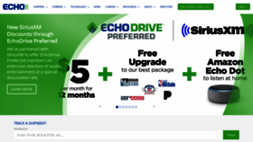 What Echo.com website looked like in 2020 (3 years ago)