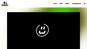 What Ethletic.com website looked like in 2020 (3 years ago)