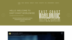 What Eastcoastworldwide.com website looked like in 2020 (3 years ago)