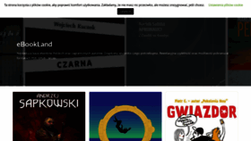 What Ebookland.pl website looked like in 2020 (3 years ago)