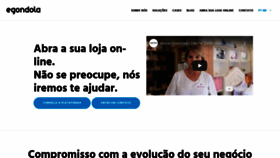 What Egondola.com.br website looked like in 2020 (3 years ago)