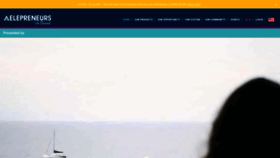 What Elepreneurs.com website looked like in 2020 (3 years ago)