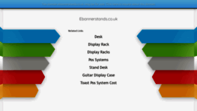 What Ebannerstands.co.uk website looked like in 2020 (3 years ago)