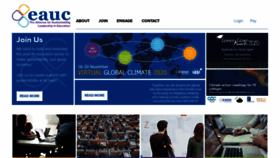 What Eauc.org.uk website looked like in 2020 (3 years ago)
