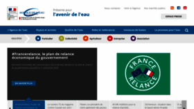 What Eau-artois-picardie.fr website looked like in 2020 (3 years ago)