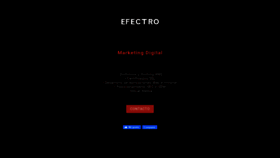 What Efectro.com website looked like in 2020 (3 years ago)