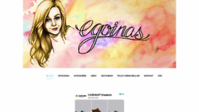 What Egoinas.se website looked like in 2020 (3 years ago)