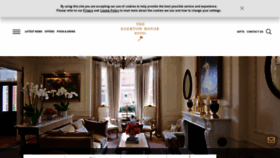 What Egertonhousehotel.com website looked like in 2020 (3 years ago)