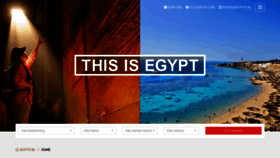 What Egyptevakantie.nl website looked like in 2020 (3 years ago)