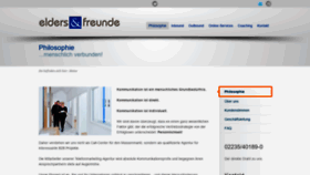 What Eldersundfreun.de website looked like in 2020 (3 years ago)
