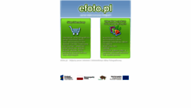 What Efoto.pl website looked like in 2020 (3 years ago)