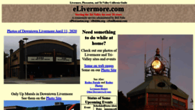 What Elivermore.com website looked like in 2020 (3 years ago)