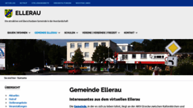 What Ellerau.de website looked like in 2020 (3 years ago)