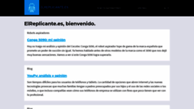 What Elreplicante.es website looked like in 2020 (3 years ago)