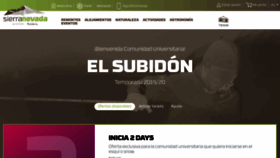 What Elsubidon.es website looked like in 2020 (3 years ago)