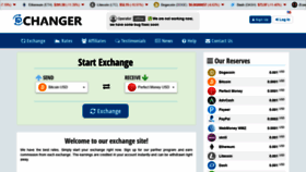 What Epchanger.com website looked like in 2020 (3 years ago)