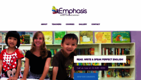 What Emphasis.edu.my website looked like in 2020 (3 years ago)