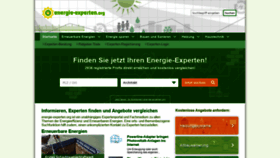 What Energiefoerderung.info website looked like in 2020 (3 years ago)