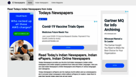 What Enewspapers.co.in website looked like in 2020 (3 years ago)
