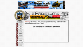 What Eprdel.cz website looked like in 2020 (3 years ago)