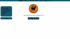 What Equinos.com.ar website looked like in 2020 (3 years ago)