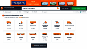 What Europa-camion.it website looked like in 2020 (3 years ago)