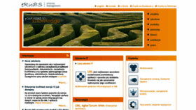 What Erudis.pl website looked like in 2020 (3 years ago)