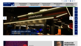 What Erkelenz.de website looked like in 2020 (3 years ago)