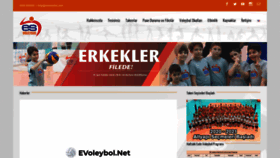What Esvoleybol.com website looked like in 2020 (3 years ago)