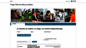 What Emploi.vitry94.fr website looked like in 2020 (3 years ago)