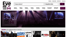 What Eventspace.pl website looked like in 2020 (3 years ago)