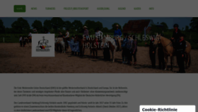 What Ewu-westernreiten.de website looked like in 2020 (5 years ago)