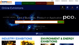 What Expo21xx.org website looked like in 2020 (3 years ago)
