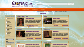 What Ezoterika.cz website looked like in 2020 (3 years ago)