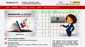 What Edudziennik.pl website looked like in 2020 (3 years ago)