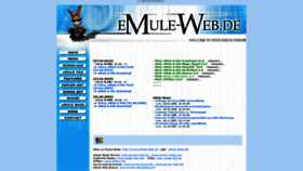 What Emule-web.de website looked like in 2020 (3 years ago)