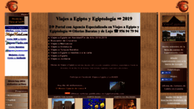 What Egiptomania.com website looked like in 2020 (3 years ago)