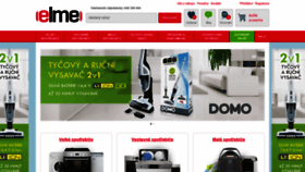 What Elektromedia.cz website looked like in 2020 (3 years ago)