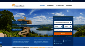 What Eifel.de website looked like in 2020 (3 years ago)