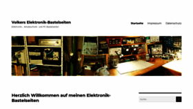 What Elektronikbasteln.pl7.de website looked like in 2020 (3 years ago)