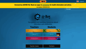 What E-bug.eu website looked like in 2020 (3 years ago)