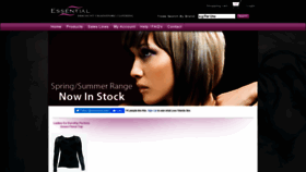 What Essentialclothing.co.uk website looked like in 2020 (3 years ago)