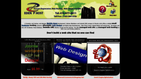 What Edenphost.com website looked like in 2020 (3 years ago)